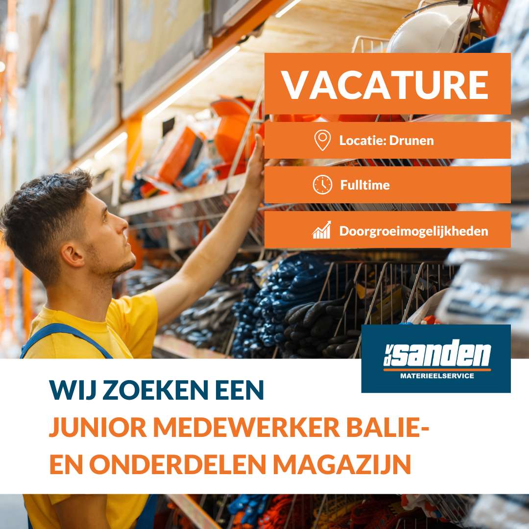 Junior medewerker balie en onderdelen magazijn